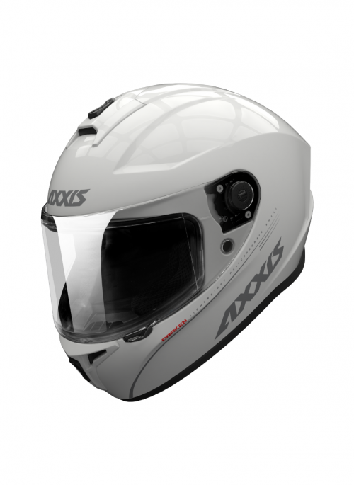 White AXXIS Draken Helmet