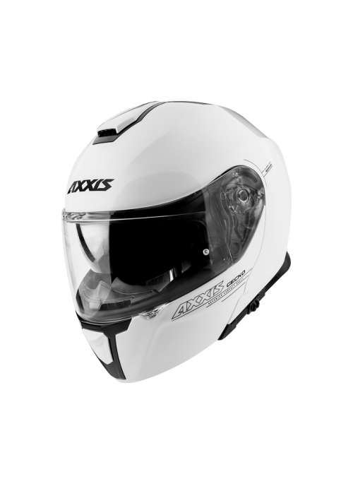 White AXXIS Gecko Helmet