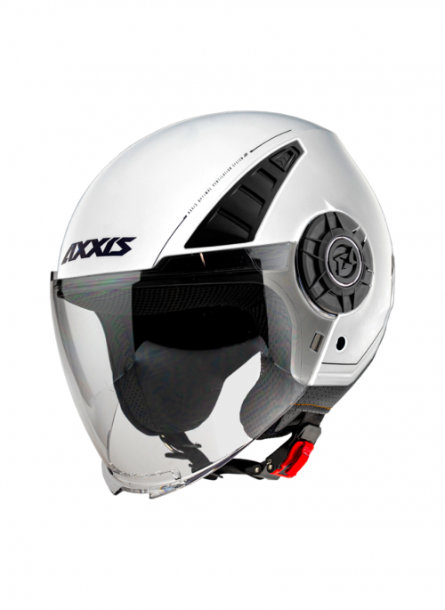 White AXXIS Metro Helmet
